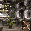 Дизайн основного зала ресторана &amp;quot;Drova&amp;quot; в г. Кропивницкий