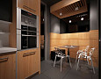 Дизайн кухни в офисе компании &quot;Orion-Glass&quot; в современном стиле