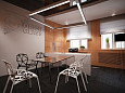 Дизайн кабинета директора компании &quot;Orion-Glass&quot; в современном стиле
