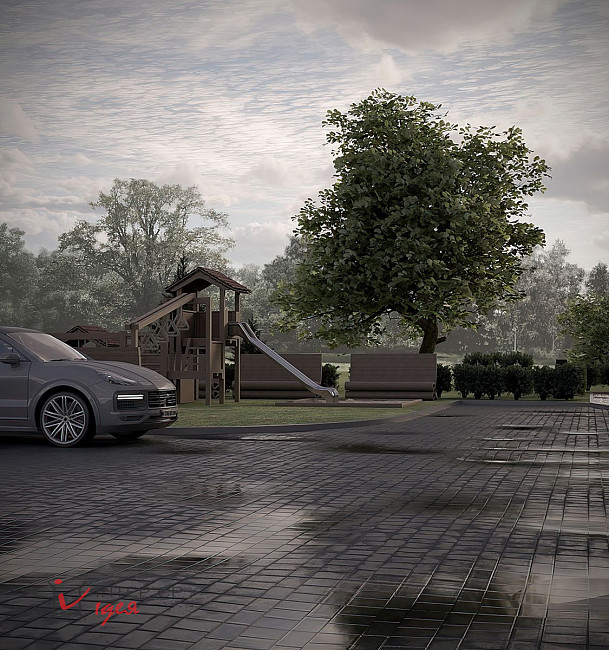 Дизайн фасада многоэтажки в Черкассах, по ул. Шевченка, 184