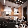 Дизайн кабинета директора компании &amp;quot;Orion-Glass&amp;quot; в современном стиле