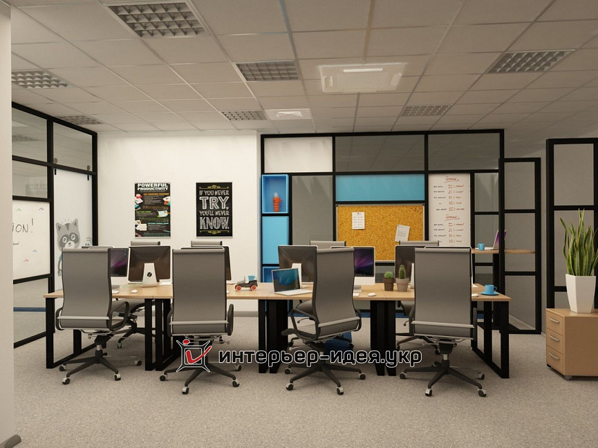 Дизайн офиса для IT компании &quot;SPD-UKRAINE&quot;