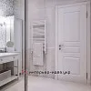 Дизайн ванной в серебристых тонах