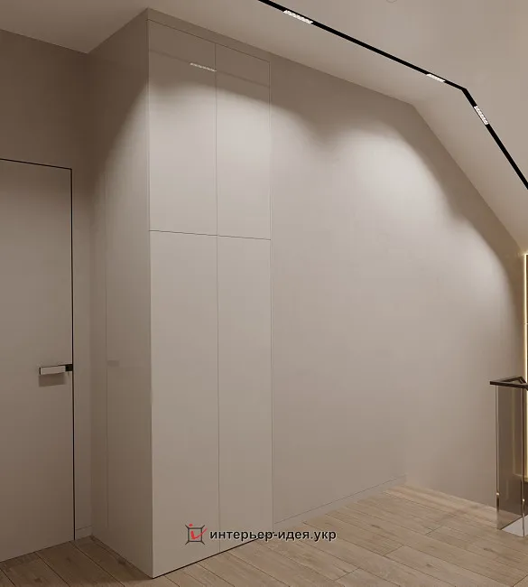 Вдали от суеты. Уютная кухня-гостиная в почти минималистичном стиле