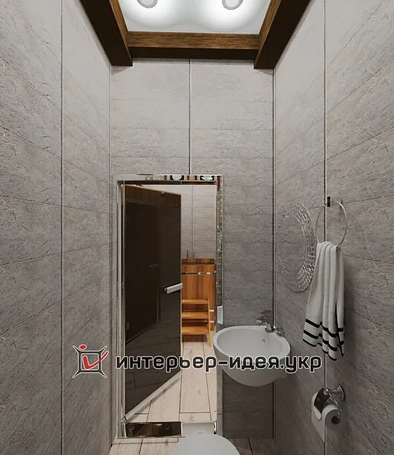 Дизайн сауны с купелью