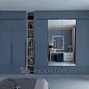 Дизайн спальни в асимметричной компоновке