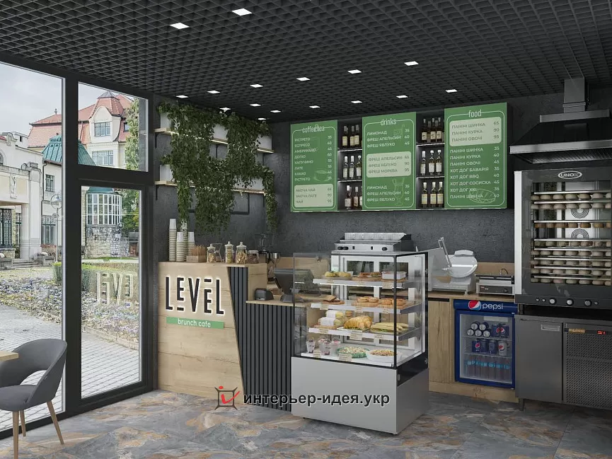 Кафе &quot;Level&quot; в п.г.т. Ратно