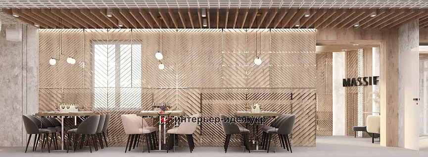Дизайн ресторана Massif в Кагарлыке, Киевской области