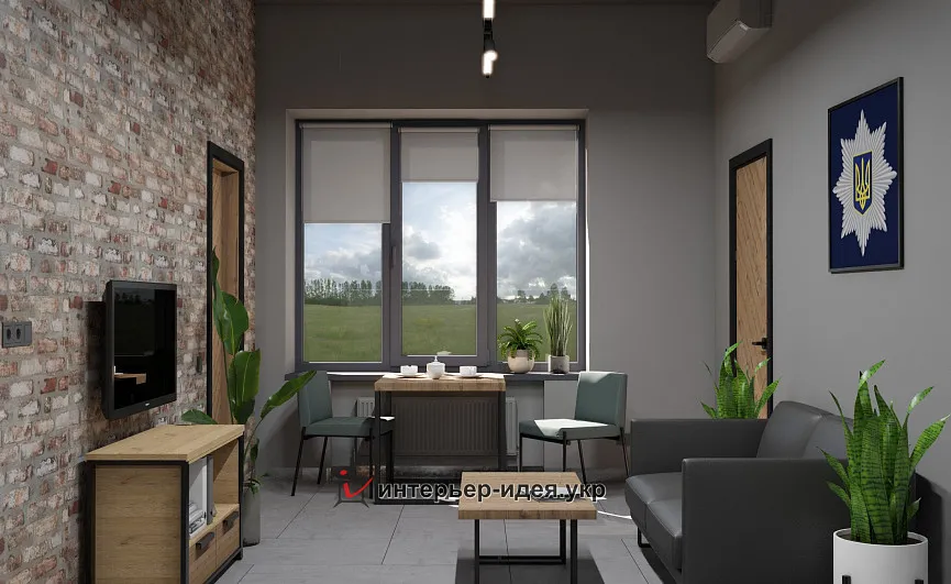 Комфортное пространство отдыха для работников полиции