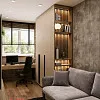 Современный кабинет дома, 11 м2