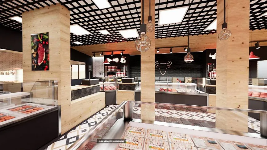 Мясной магазин