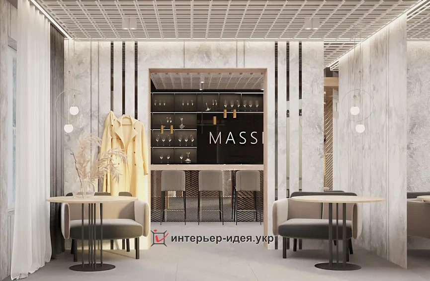 Дизайн ресторана Massif в Кагарлыке, Киевской области