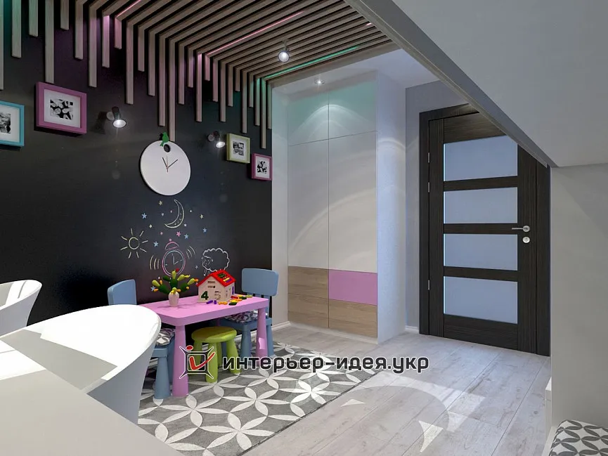 Дизайн детской комнаты для детей разного возраста и разного пола