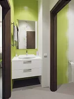 Дизайн санузла в Украинском Центре Томотерапии. Дизайн ВАННОЙ КОМНАТЫ